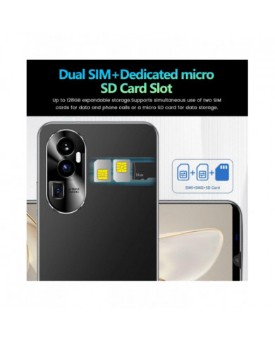 Électronique 5.5 Pouces android 13 Téléphone Intelligent 16Gb Sim Veille 3200Mah Réseau Téléphone Mobile