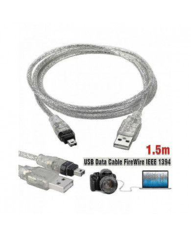 Pour Mini Dv Minidv Usb Data Cable Firewire Ieee 1394 Hdv Caméscope Pour Éditer Pc
