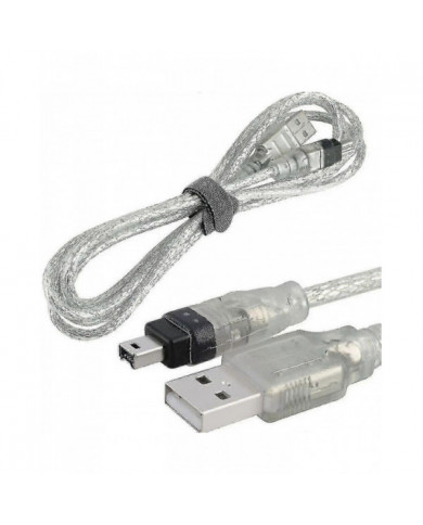 Pour Mini Dv Minidv Usb Data Cable Firewire Ieee 1394 Hdv Caméscope Pour Éditer Pc