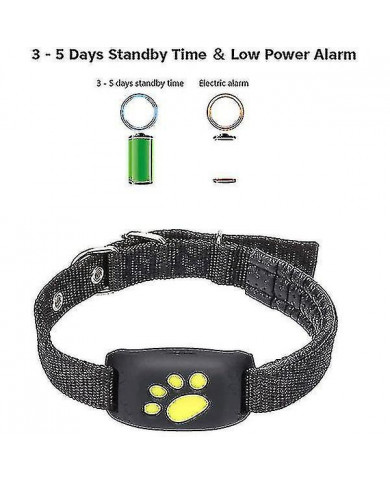 Tracker de collier gps intelligent pour chat et chien