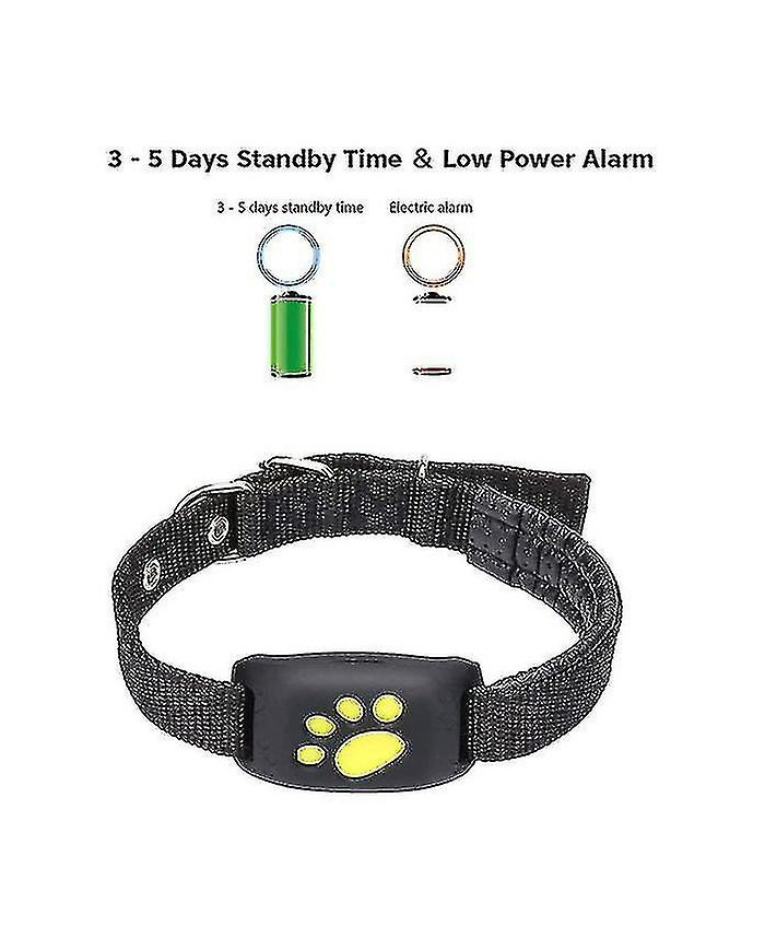 Tracker de collier gps intelligent pour chat et chien
