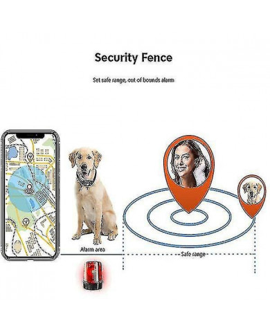 Tracker de collier gps intelligent pour chat et chien