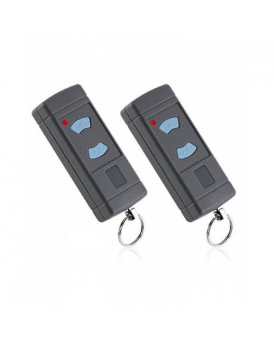 Lot de 2 émetteurs portatifs à distance pour porte de garage de remplacement pour HSE2-868 HS4-868 HSM4-868 Promatic