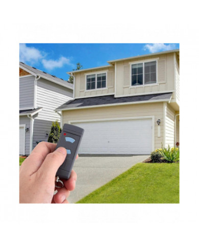 Lot de 2 émetteurs portatifs à distance pour porte de garage de remplacement pour HSE2-868 HS4-868 HSM4-868 Promatic