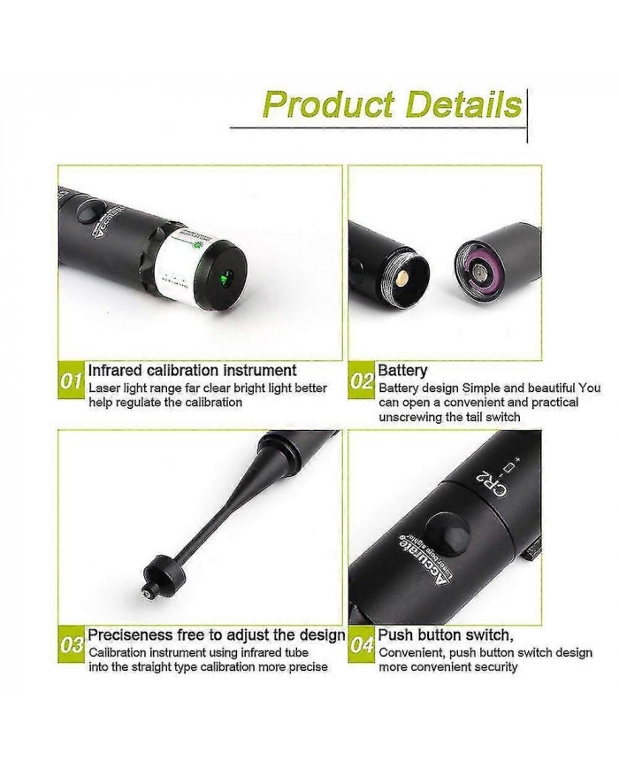 Calibrateur laser calibrateur en alliage d’aluminium calibrateur laser sans tour adaptateur réglable à 8 trous [...]