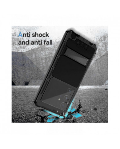 Coque de téléphone en métal de qualité militaire robuste pour Samsung Galaxy S24 Ultra Protection intégrée de [...]