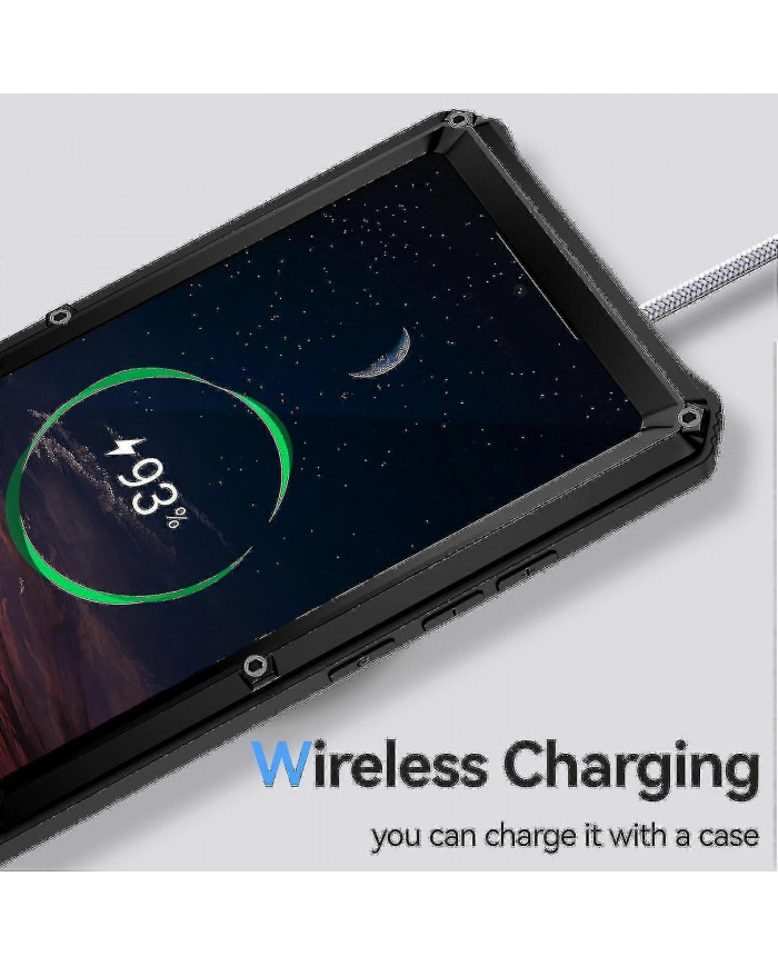 Coque de téléphone en métal de qualité militaire robuste pour Samsung Galaxy S24 Ultra Protection intégrée de [...]