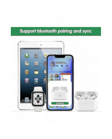 Pour Airpods Pro 1/2 Remplacement Cas de charge sans fil Écouteur 660 Mah Chargeur Case Support Sans Fil Ch