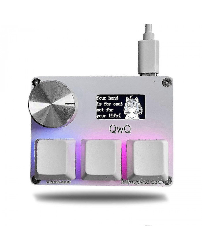 Sayodevice Osu O3c Commutateurs Hall à gâchette rapide Commutateurs linéaires magnétiques Clavier avec bouton et [...]