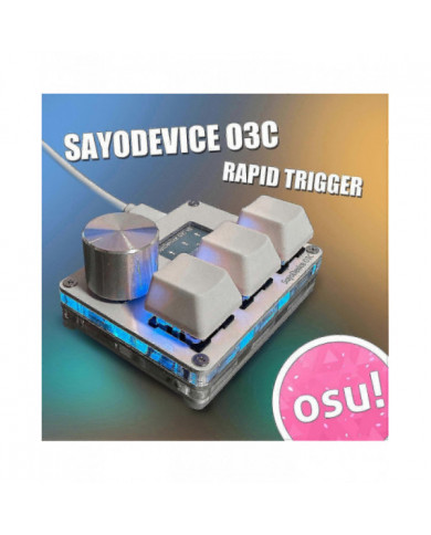 Sayodevice Osu O3c Commutateurs Hall à gâchette rapide Commutateurs linéaires magnétiques Clavier avec bouton et [...]