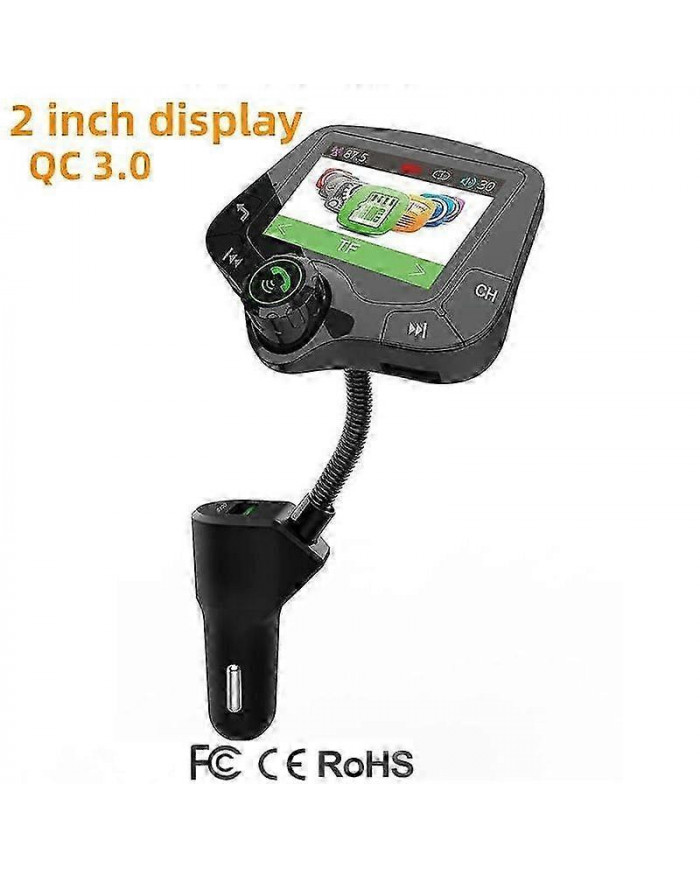 Adaptateur Dab/Dab+ avec chargement USB, Bluetooth et 2 écrans radio numériques