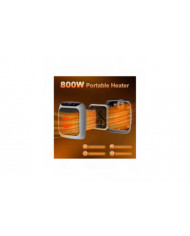 Radiateur portable, radiateur enfichable en céramique de 800 W, radiateur soufflant électrique avec télécommande, [...]