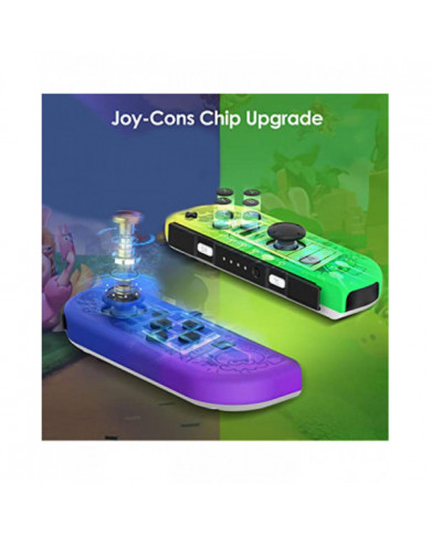 Manette de jeu pour Nintendo Switch, manette sans fil avec double vibration, réveil/capture d’écran/contrôle de [...]