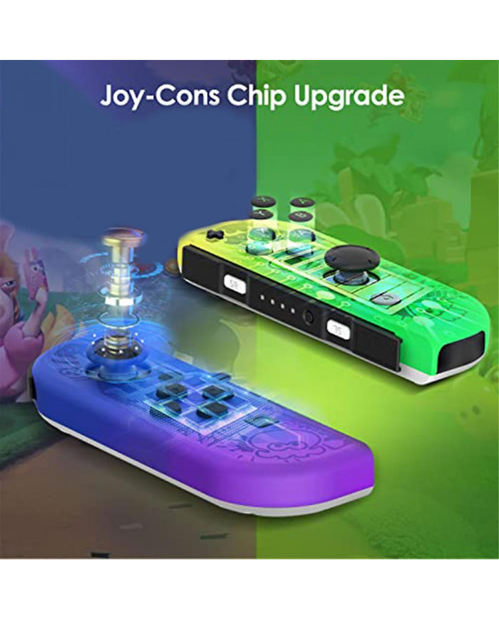 Manette de jeu pour Nintendo Switch, manette sans fil avec double vibration, réveil/capture d’écran/contrôle de [...]