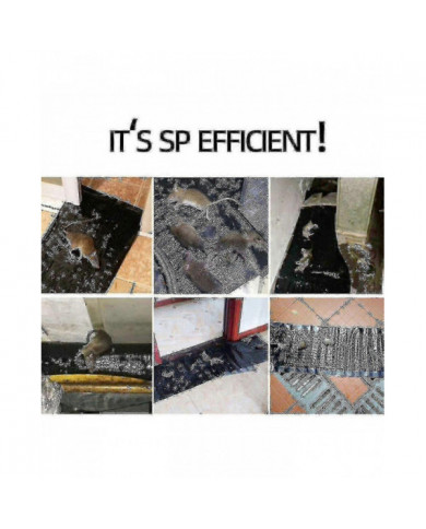 2x tapis de souris collants pour rats Tampon de colle extra large pour souris et rats, tampons d’adhérence améliorés-lcl