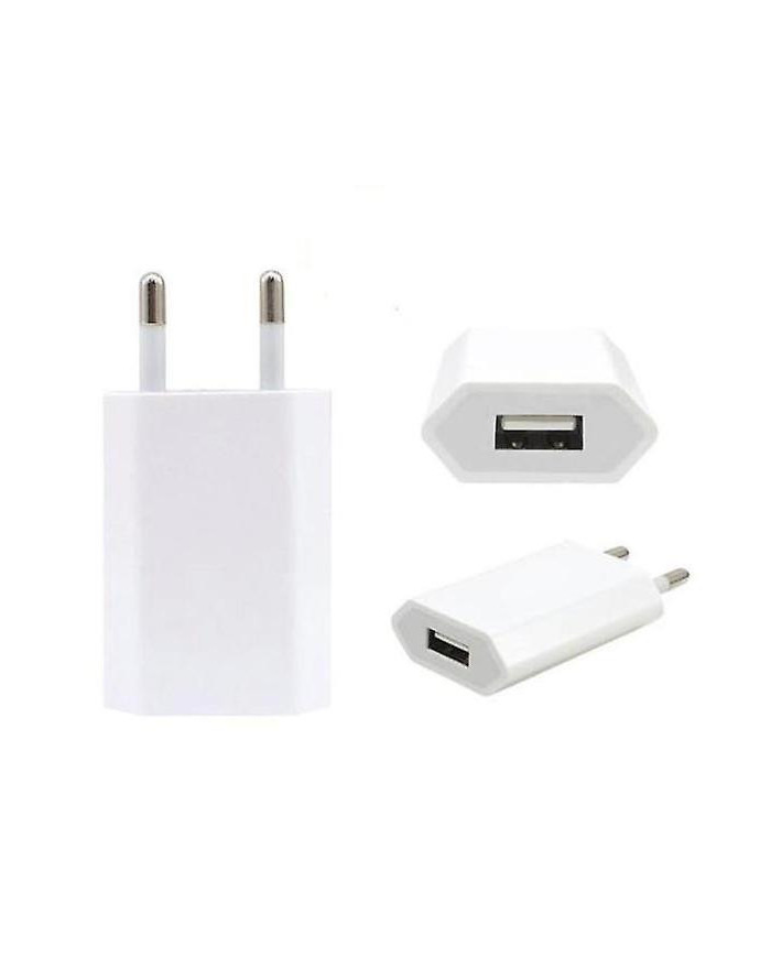 Pack 3 Chargeur compatible avec iPhone / Samsung 5V / 1A et autres Blanc