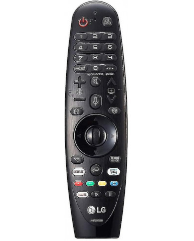 Lg Remote Magic Remote Compatible avec de nombreux modèles Lg, Netflix et Prime Video Hotkeys