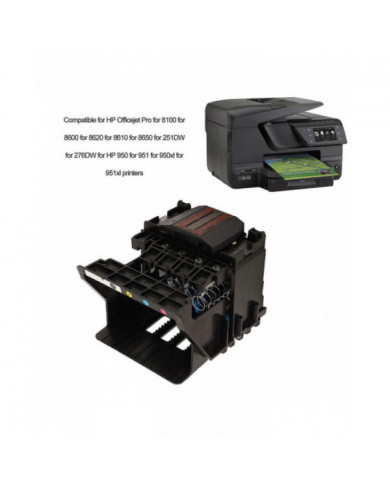 Tête d’impression pour 950 951 950xl 951xl Kit de remplacement de tête d’impression pour Hp Officejet Pro 8100 [...]