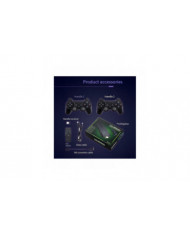 20000+ jeux 4K sans fil rétro console de jeu, plug and play bâton de jeu vidéo avec contrôleurs sans fil 2.4G (64G)