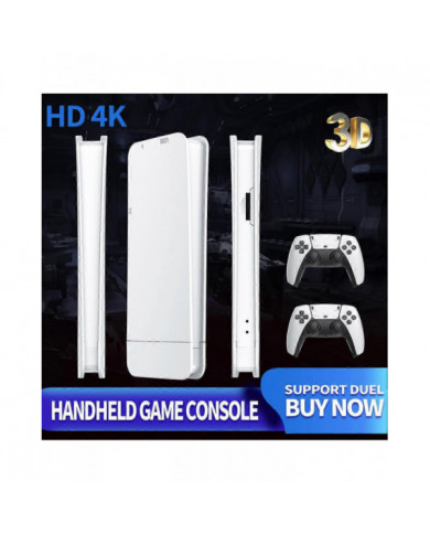 40000+ 4K HDMI TV Console de jeu rétro avec 2 manettes sans fil