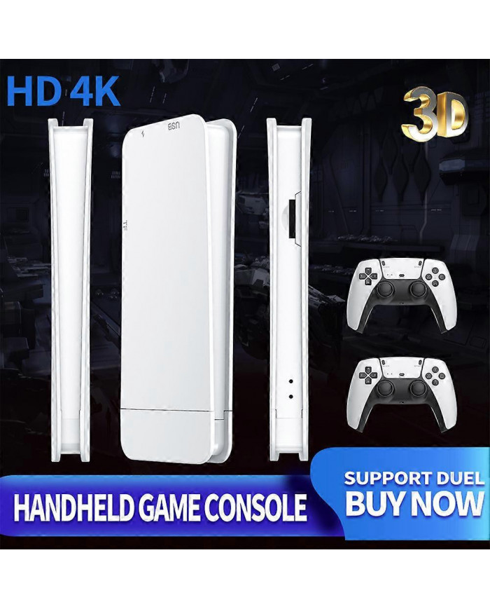 40000+ 4K HDMI TV Console de jeu rétro avec 2 manettes sans fil