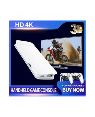 40000+ 4K HDMI TV Console de jeu rétro avec 2 manettes sans fil