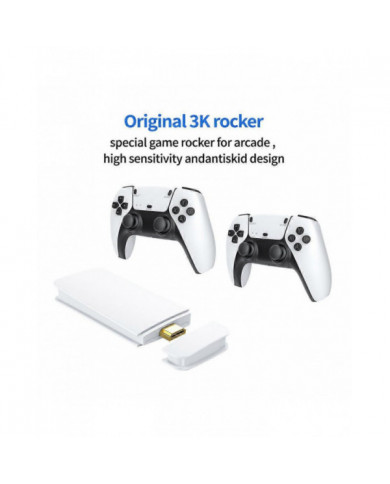 40000+ 4K HDMI TV Console de jeu rétro avec 2 manettes sans fil