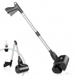 Caca pour grand moyen petit 32 pouces Extra Long chien caca poignée incassable Pooper Scoopers