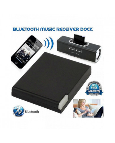 Bluetooth v5.0 Récepteur Audio A2DP Musique Adaptateur sans fil pour iPhone iPod 30 Pin Dock Haut-parleur