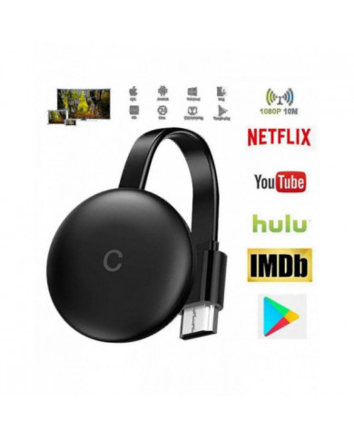 2024 Nouveau 2024 Nouveau Chromecast - Appareil de streaming avec câble HDMI - Diffusez des photos de votre [...]