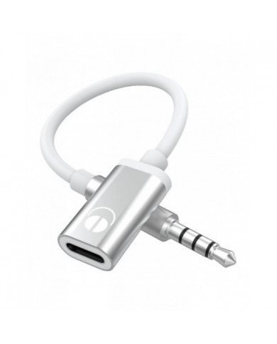 Cordon de câble audio mâle de type C femelle de 3,5 mm, adaptateur audio audio analogique pour casque d’écoute [...]