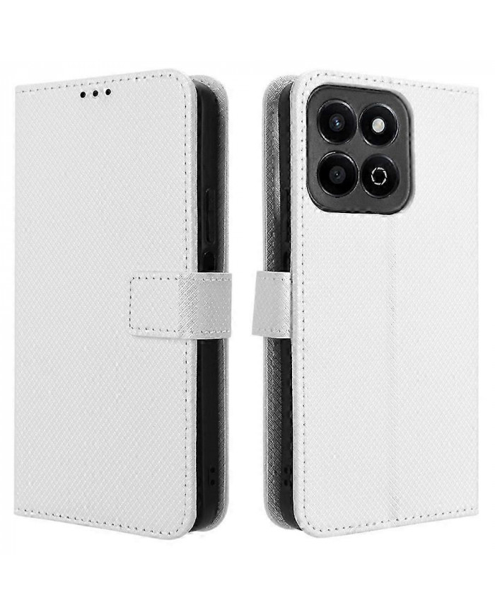 Pour Honor 200 Smart 5G / Play 60 Plus 5G Coque de téléphone en cuir PU à texture diamant
