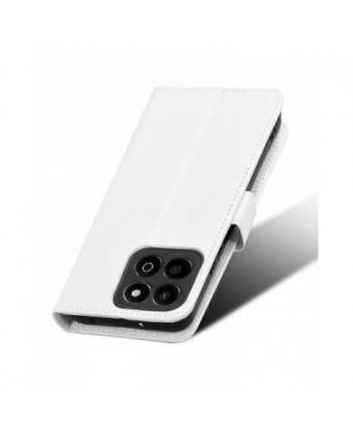 Pour Honor 200 Smart 5G / Play 60 Plus 5G Coque de téléphone en cuir PU à texture diamant