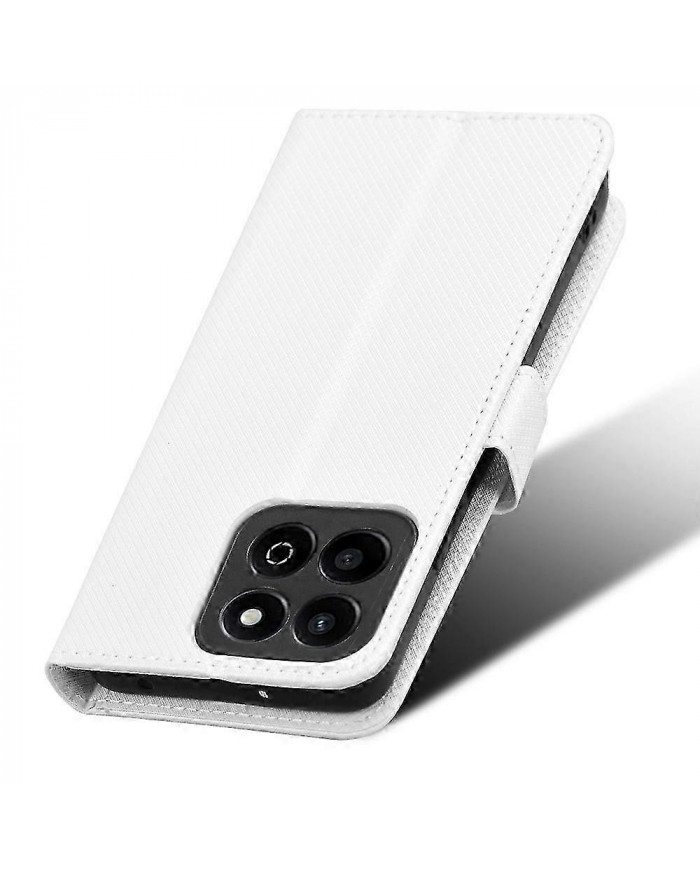 Pour Honor 200 Smart 5G / Play 60 Plus 5G Coque de téléphone en cuir PU à texture diamant