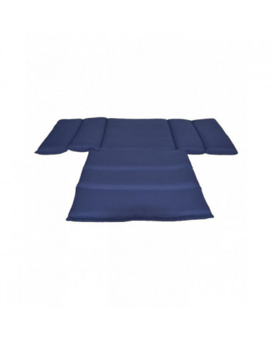 Coussin anti-escarres spécial bleu 115 * 100cm avec pince en coton, coussin de siège épaissi pour fauteuil [...]