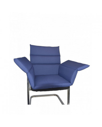 Coussin anti-escarres spécial bleu 115 * 100cm avec pince en coton, coussin de siège épaissi pour fauteuil [...]