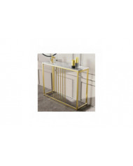 Slim Couloir Console Table Entrée Salon Côté End Table Stockage Étroit
