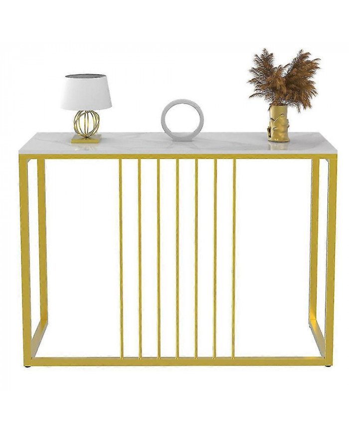 Slim Couloir Console Table Entrée Salon Côté End Table Stockage Étroit