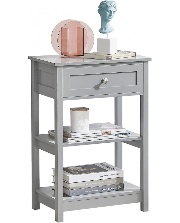 SoBuy Table d’Appoint Table d’Extrémité Table Basse Table Lampe de Table, FBT46-HG