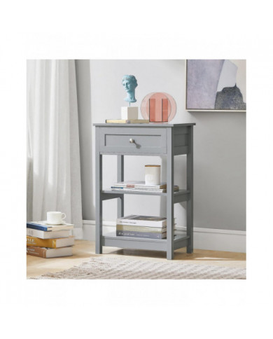 SoBuy Table d’Appoint Table d’Extrémité Table Basse Table Lampe de Table, FBT46-HG