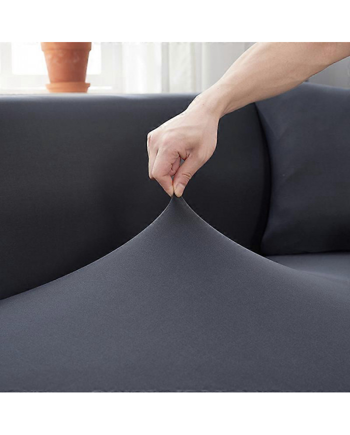Housse de canapé imperméable 1/2/3/4 places Housse de canapé pour salon Housse de canapé d’angle élastique en [...]