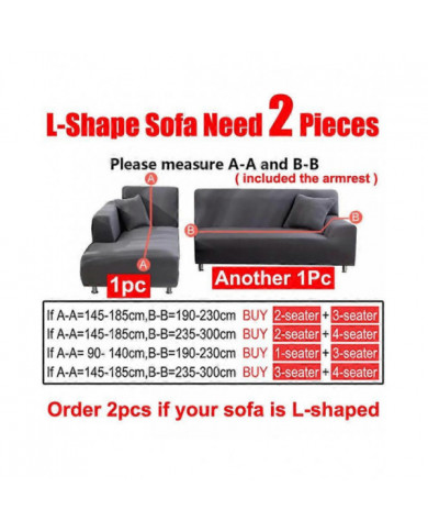 Housse de canapé imperméable 1/2/3/4 places Housse de canapé pour salon Housse de canapé d’angle élastique en [...]