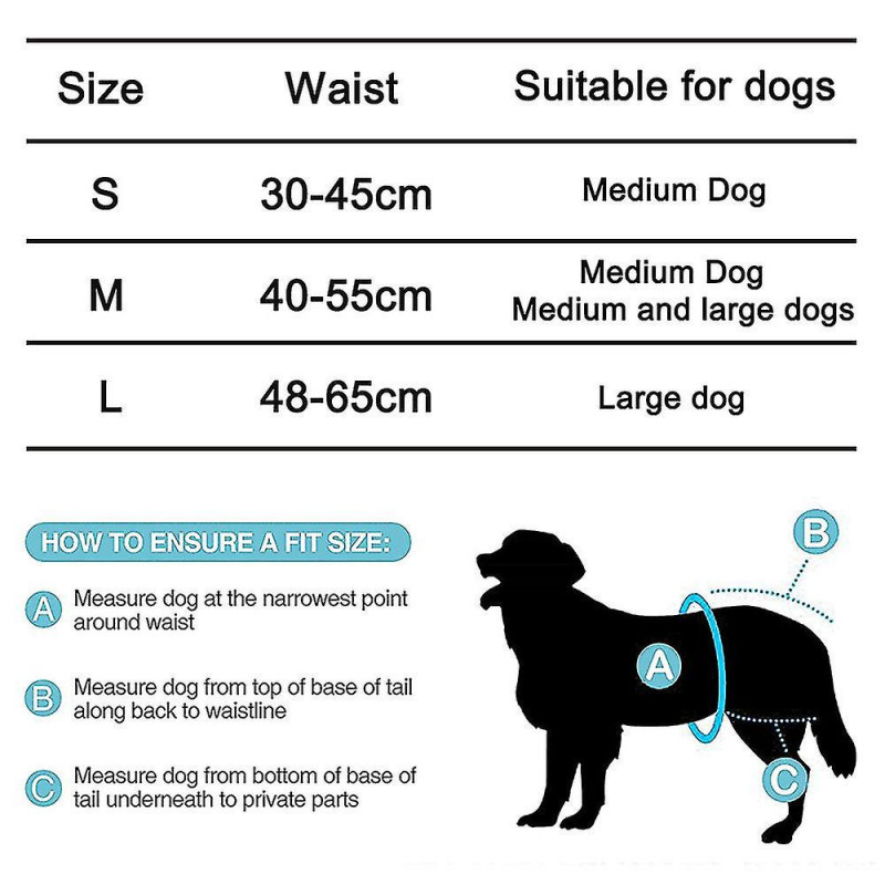 Pcs De 3 couches Laveables Réutilisables Pour Chien, Physiologi Chien Très Absorbant