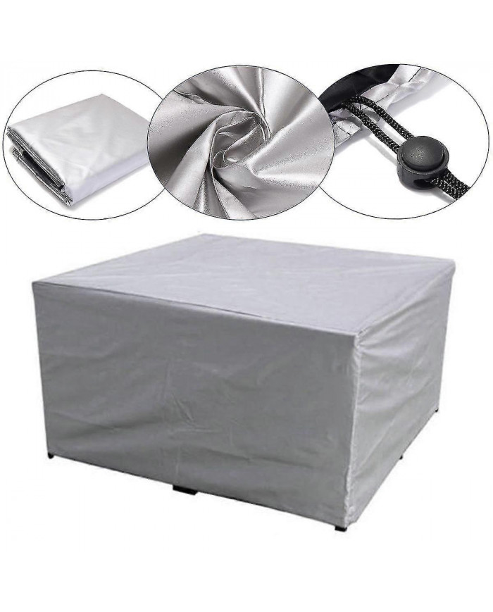 64 Tailles Imperméable à l’eau Patio extérieur Meubles de jardin Couvertures Pluie Neige Chaise Housses