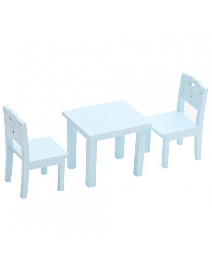 3 Pcs Enfants Table Chaise Simulation Meubles Mini Chaise Jouet Enfants Bureau Chaise Set Meubles Modèle Chaise [...]