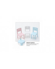 3 Pcs Enfants Table Chaise Simulation Meubles Mini Chaise Jouet Enfants Bureau Chaise Set Meubles Modèle Chaise [...]