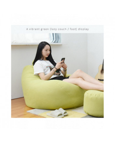Tout nouveau extra large pouf sac chaises canapé canapé couverture intérieure paresseux pour adultes enfants hotsale!