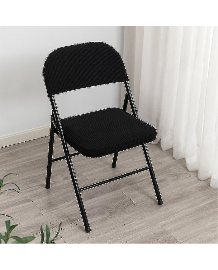 4 Pcs Chaise pliante Split Seat Cover pour Party Wedding Home