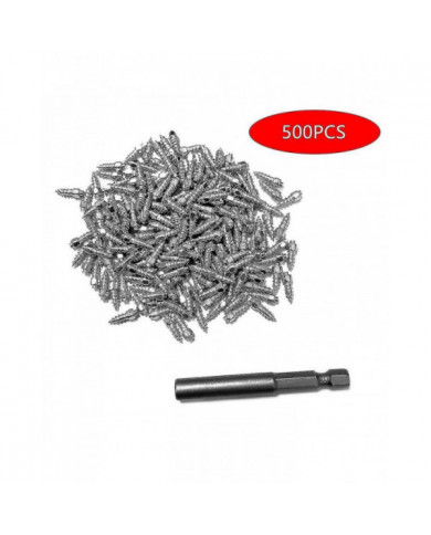 500pcs Pneus de voiture Studs 4x12mm Anti-dérapant Tungstène Steel Nails Roue Boulons Durables Pour Pneus Premium [...]