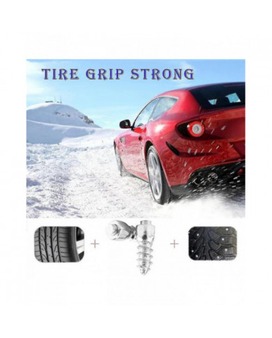 500pcs Pneus de voiture Studs 4x12mm Anti-dérapant Tungstène Steel Nails Roue Boulons Durables Pour Pneus Premium [...]